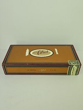Vintage Astral Empty Cigar Craft Box Beso Flip Top